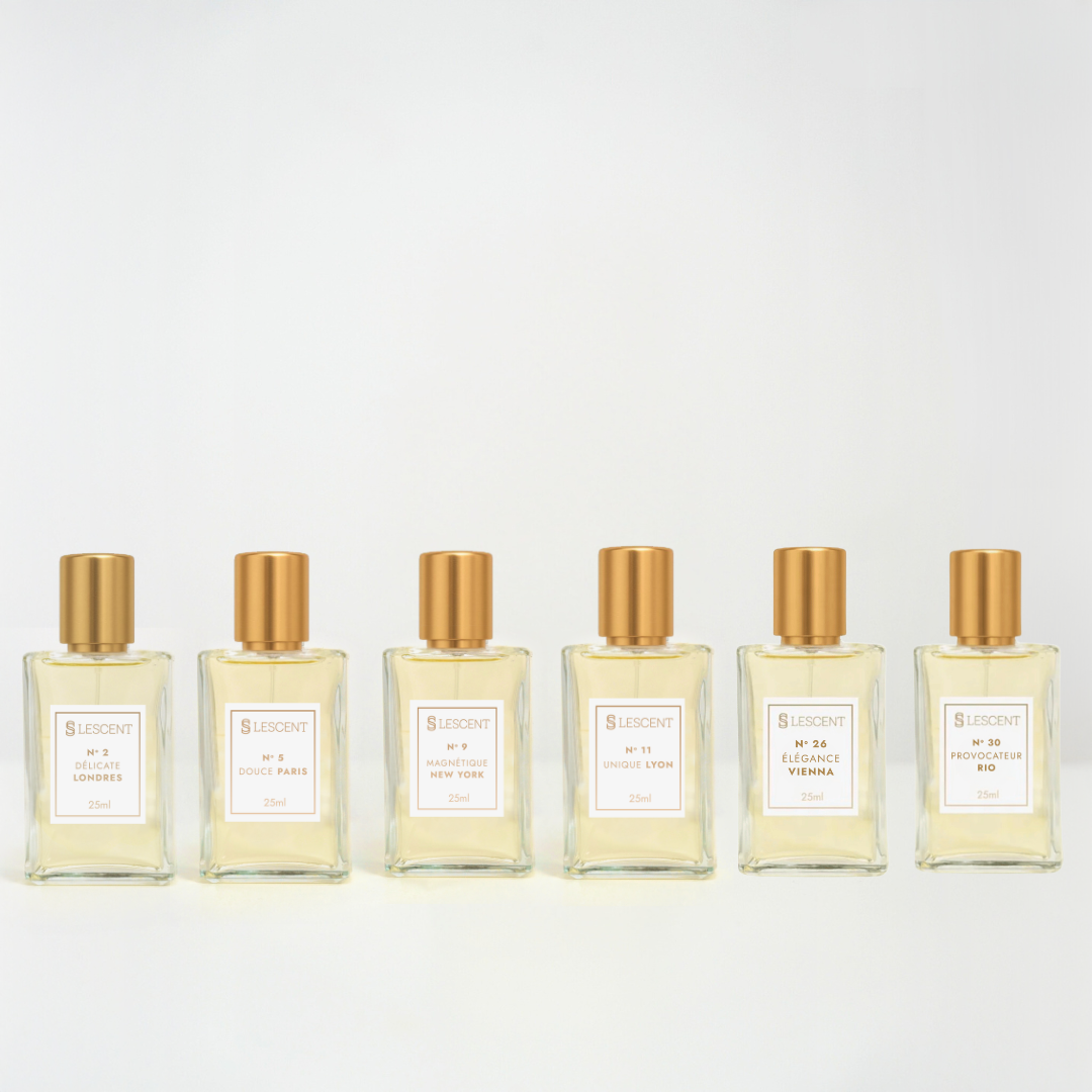 Kit Sexteto Feminino Nº 2 + Nº 5 + Nº 9 + Nº 11 + Nº 26 + Nº 30 | 25ml