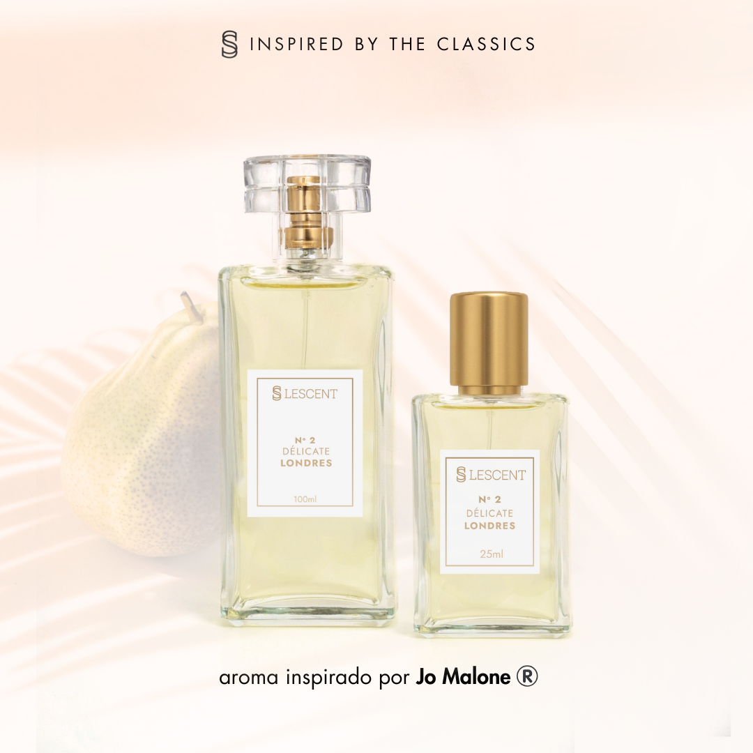 Kit Dueto Délicate Londres Nº 2 | 100ml + Nº 2 | 25ml