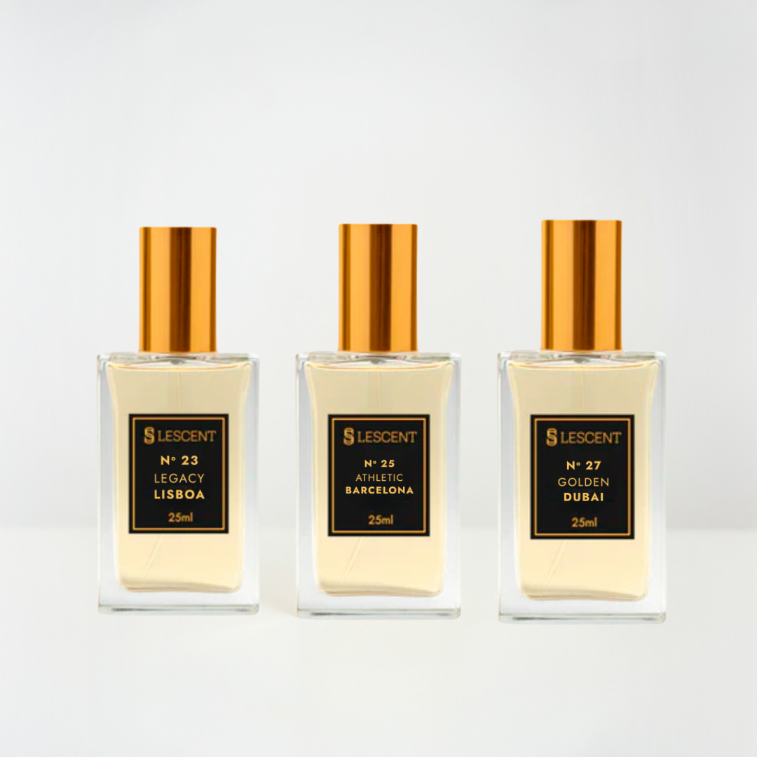 Kit Trilogia Gold Nº 23 + Nº 25 + Nº 27 | 25ml