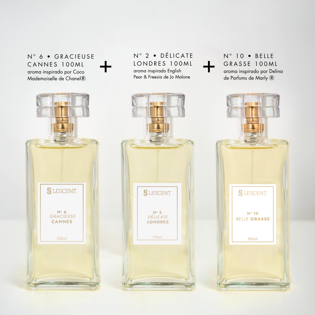 Kit Trilogia Essencial: Nº 2 + Nº 6 + Nº 10 | 100ml
