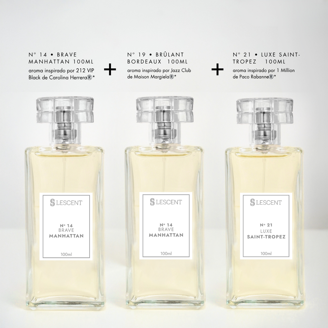 Kit Trilogia Noturna Nº 14 + Nº 19 + Nº 21 | 100ml