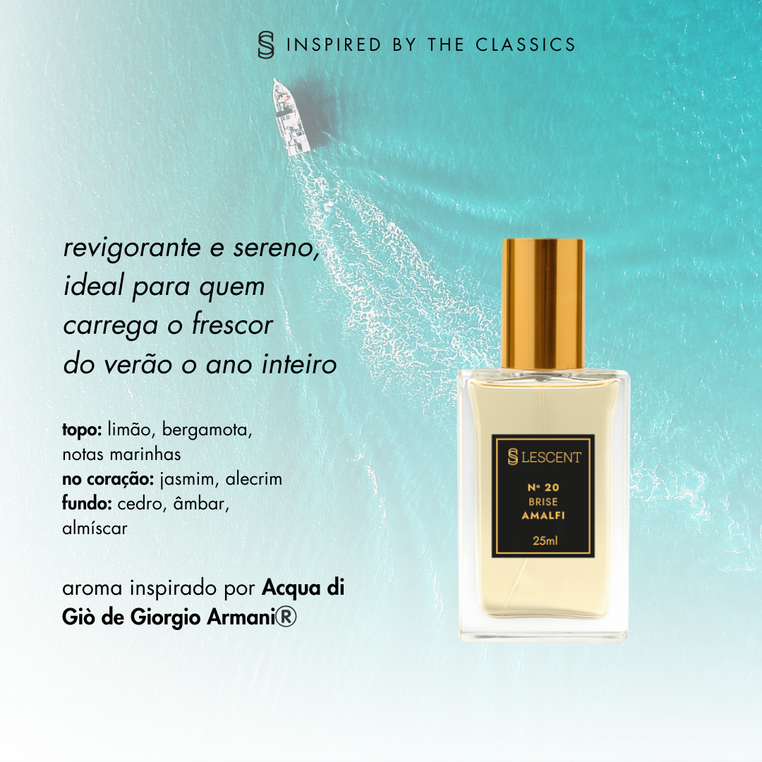 Kit Sexteto Masculino Nº 12 + Nº 13 + Nº 19 + Nº 20 + Nº 29 + Nº 33 | 25ml