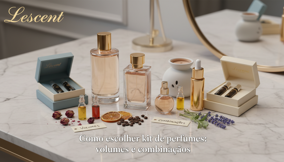 Como escolher kit de perfumes: volumes e combinações