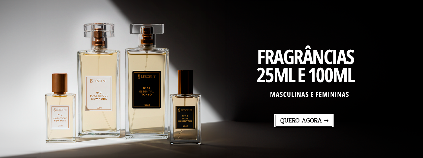 Fragrâncias de 25ml