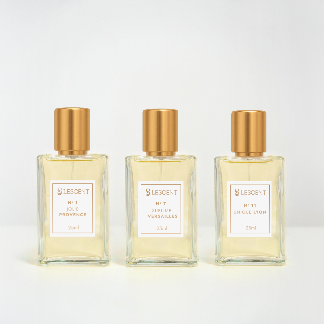 Kit Trilogia Sensações Nº 1 + Nº 7 + Nº 11 | 25ml