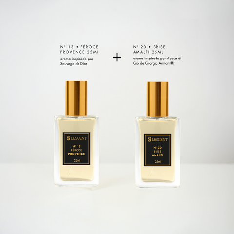 Kit Dueto Essencial Masculino - Nº 13 + Nº 20 | 25ml