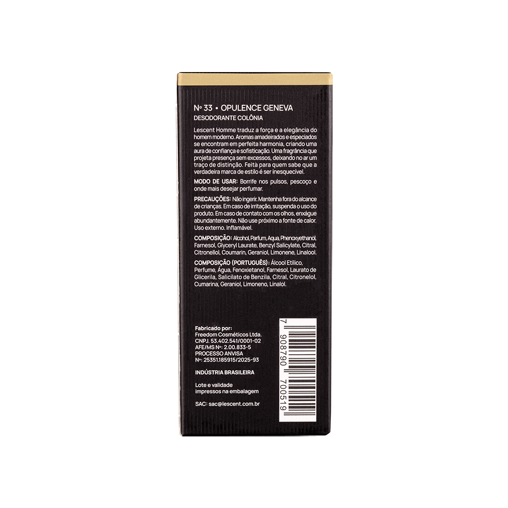 Nº 33 • OPULENCE GENEVA - 25ml