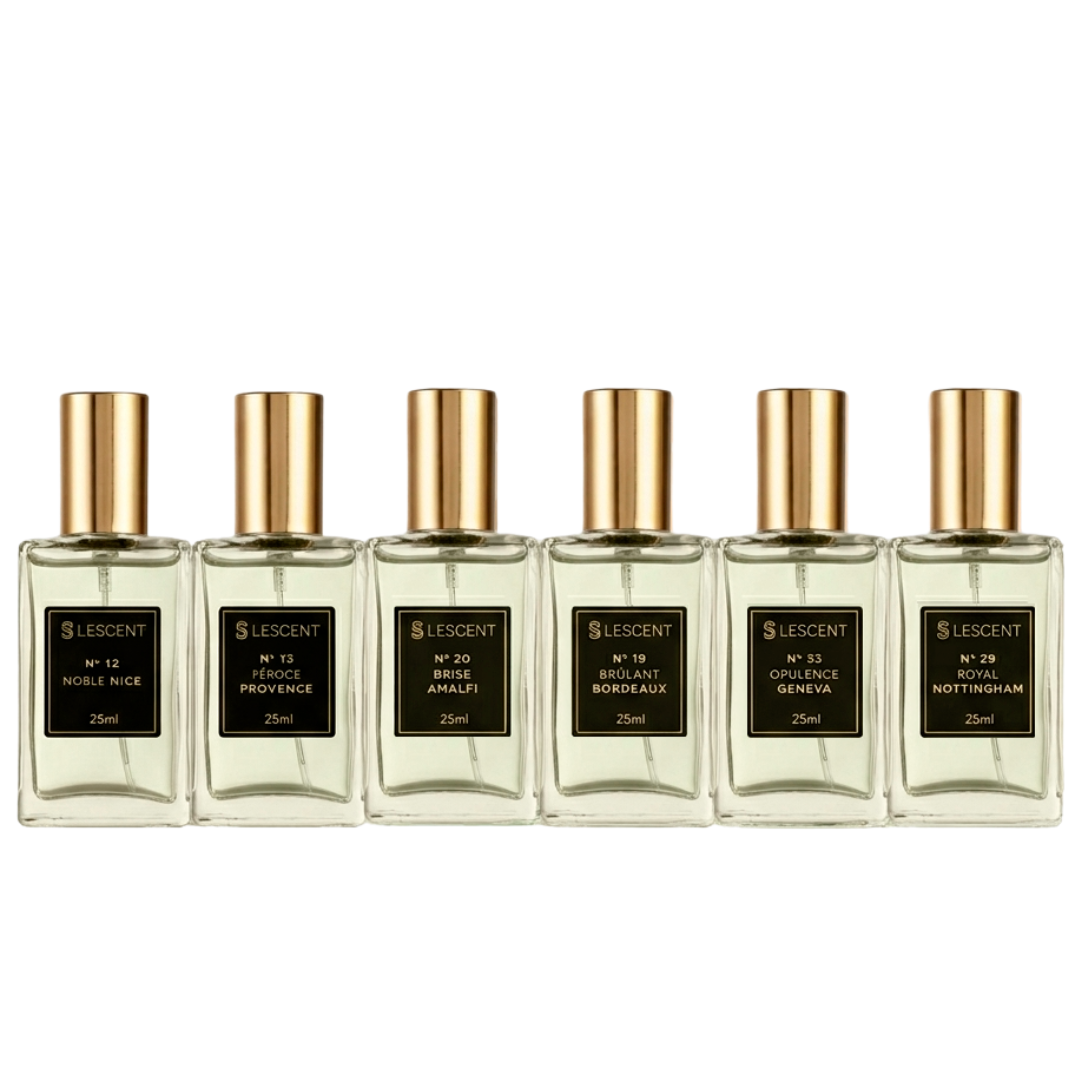 Kit Sexteto Masculino Nº 12 + Nº 13 + Nº 19 + Nº 20 + Nº 29 + Nº 33 | 25ml