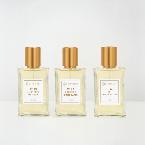 Kit Trilogia Hit Feminino Nº 22 + Nº 24 + Nº 28 | 25ml