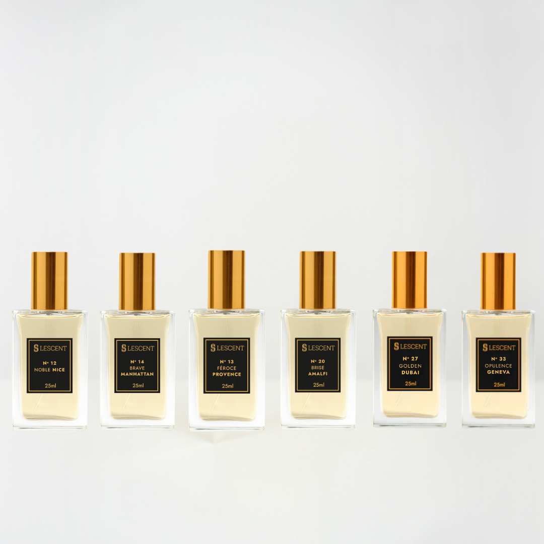 Kit Sexteto Masculino Nº 12 + Nº 13 + Nº 14 + Nº 20 + Nº 27 + Nº 33 | 25ml