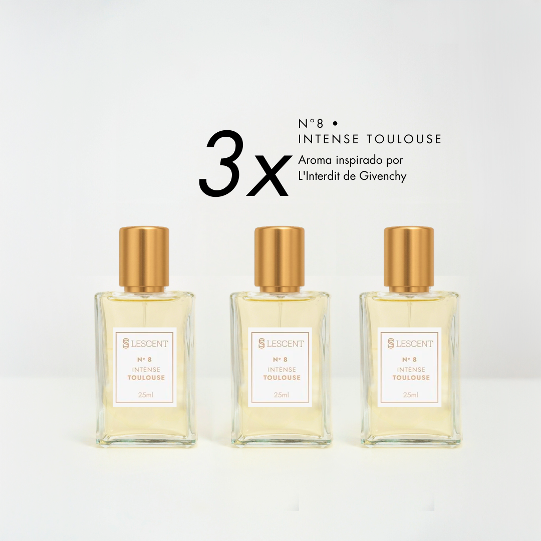 3x Nº 8 | 25ml