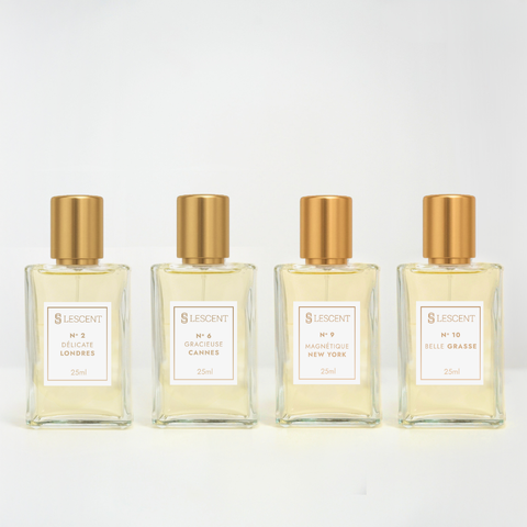 Kit Quarteto Clássico Femininos Nº 2 + Nº 6 + Nº 9+ Nº 10 | 25ml