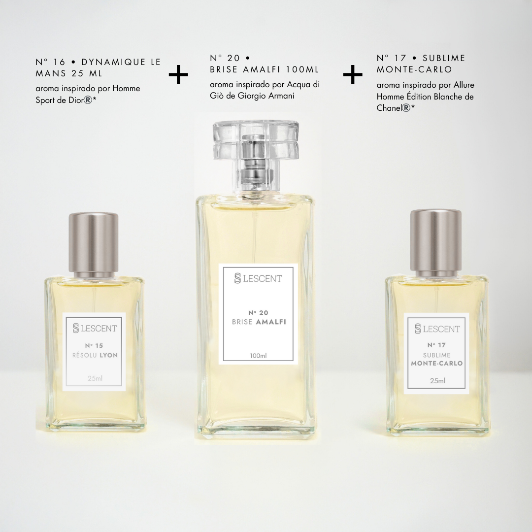 Kit Trilogia Citrus: Nº 20 | 100ml + Nº 16 + Nº 17 | 25ml - Image 1