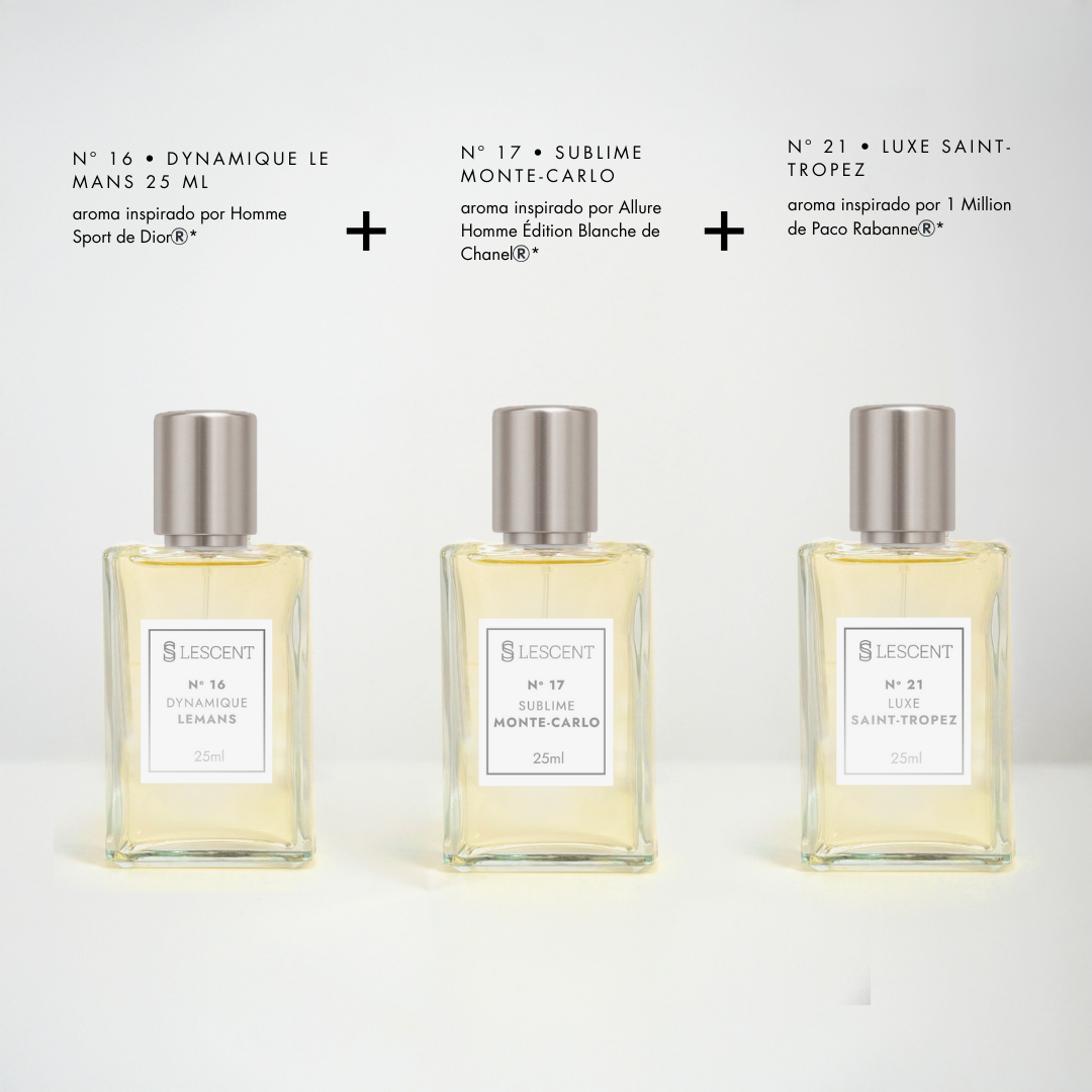 Kit Trilogia Intense: N°16 + Nº 17 + Nº 21 | 25ML