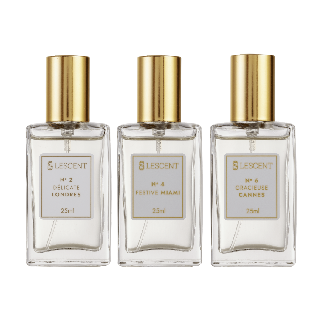 Kit Trilogia Nº 2 + Nº 4 + Nº 6 | 25ml