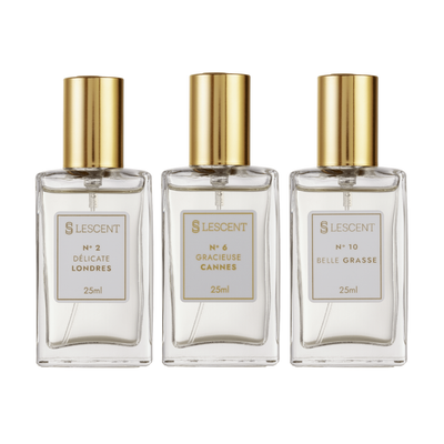 Kit Trilogia Essencial: Nº 2 + Nº 6 + Nº 10 | 25ml