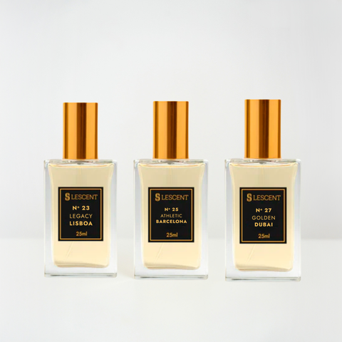 Kit Trilogia Gold Nº 23 + Nº 25 + Nº 27 | 25ml