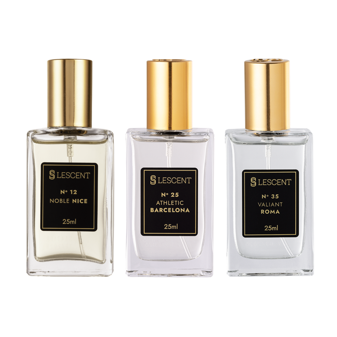 Kit Trilogia Nº 12 + Nº 25 + Nº 35 | 25ml