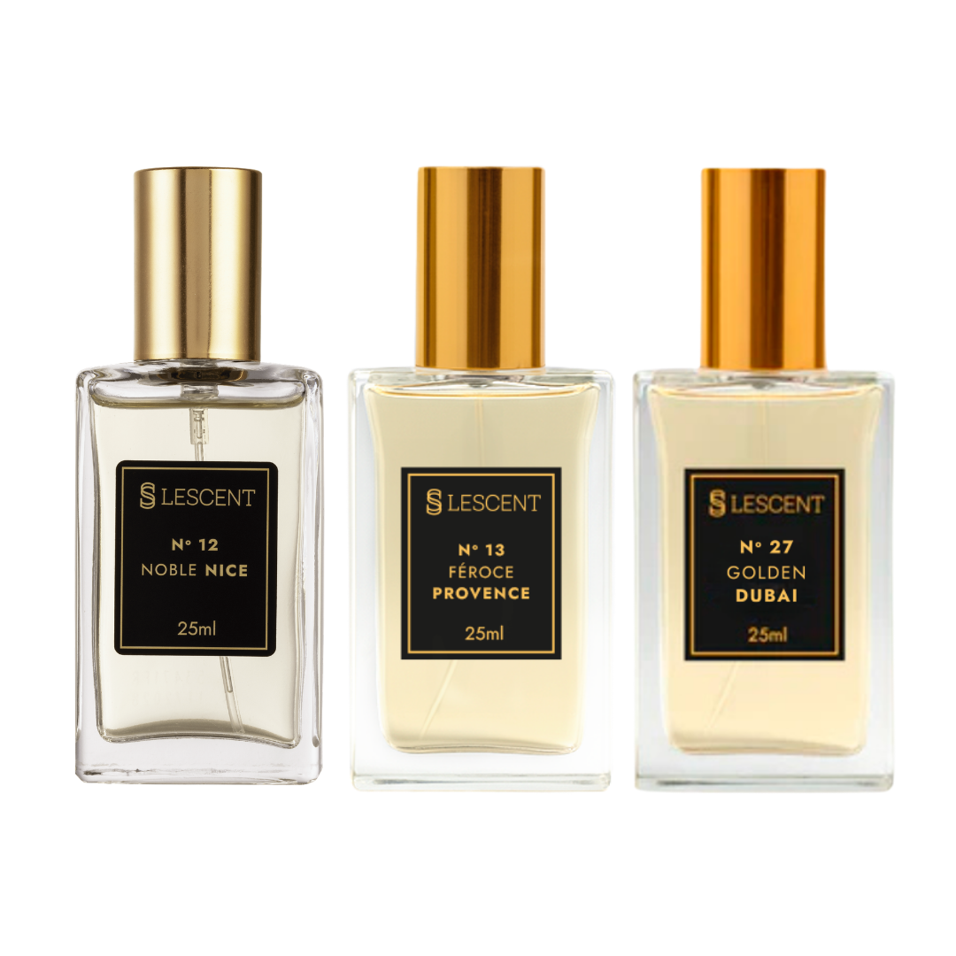 Kit Trilogia Nº 13 + Nº 12 + Nº 27 | 25ml