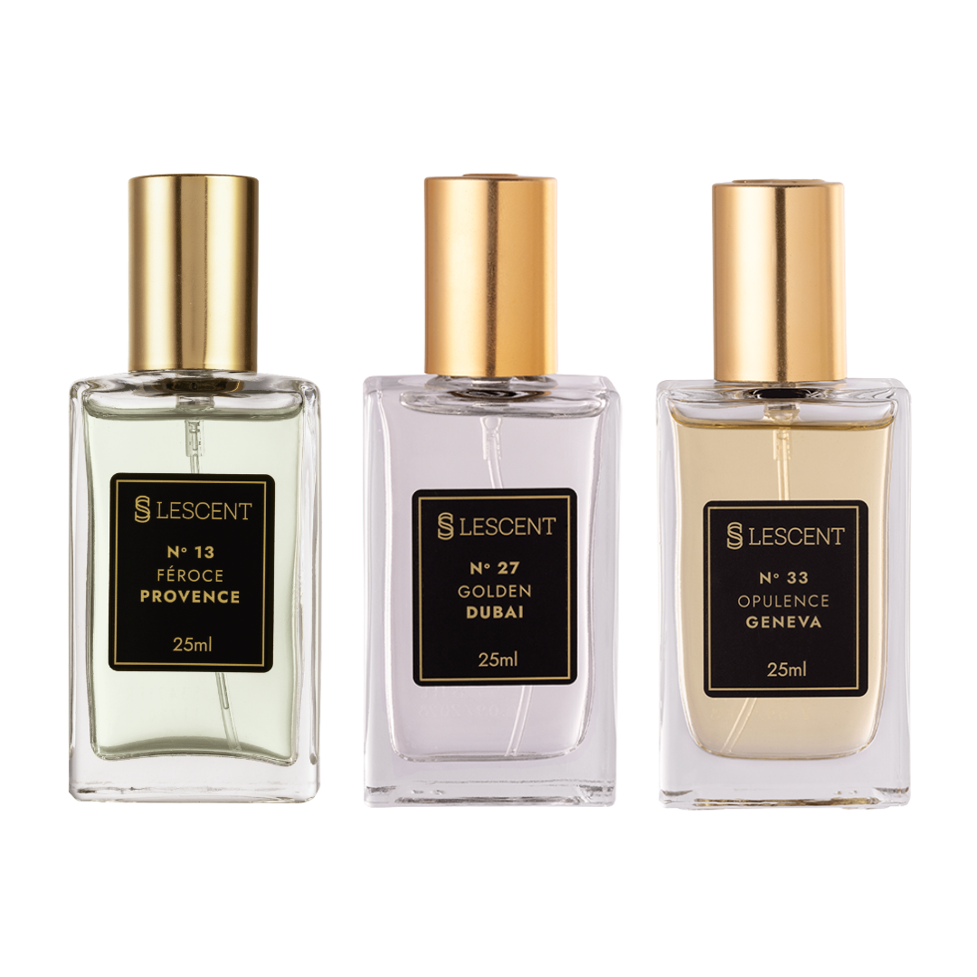 Kit Trilogia Nº 13 + Nº 27 + Nº 33 | 25ml