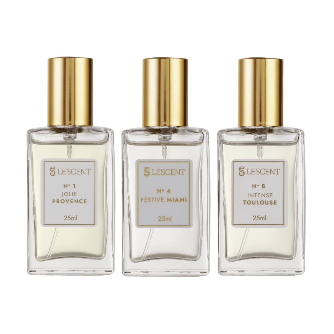 Kit Trilogia Versátil Nº 1 + Nº 4 + Nº 8 | 25ml