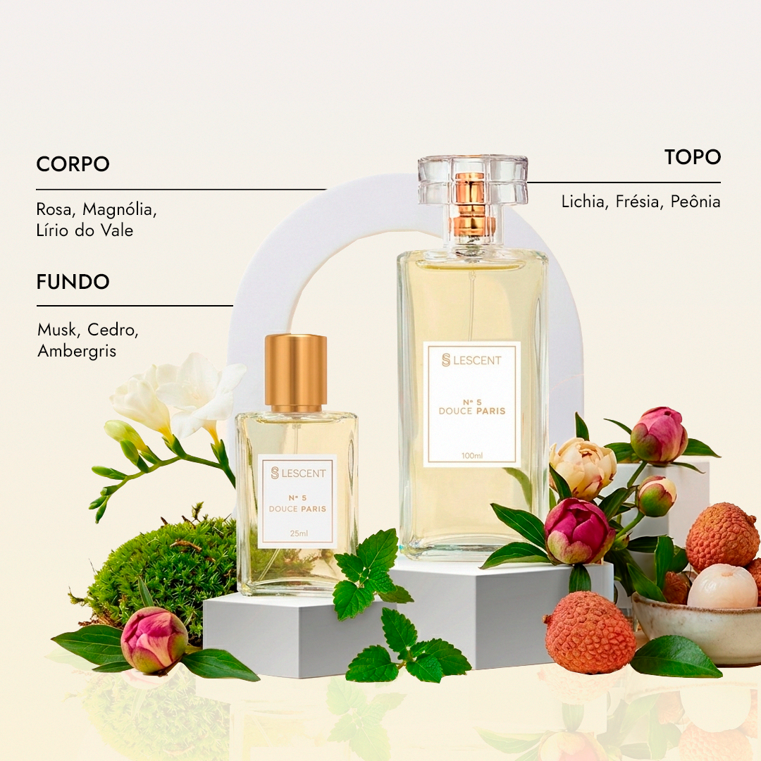 Kit Quarteto Clássicos Femininos Nº 5 + Nº 7 + Nº 9 + Nº 26 | 25ml