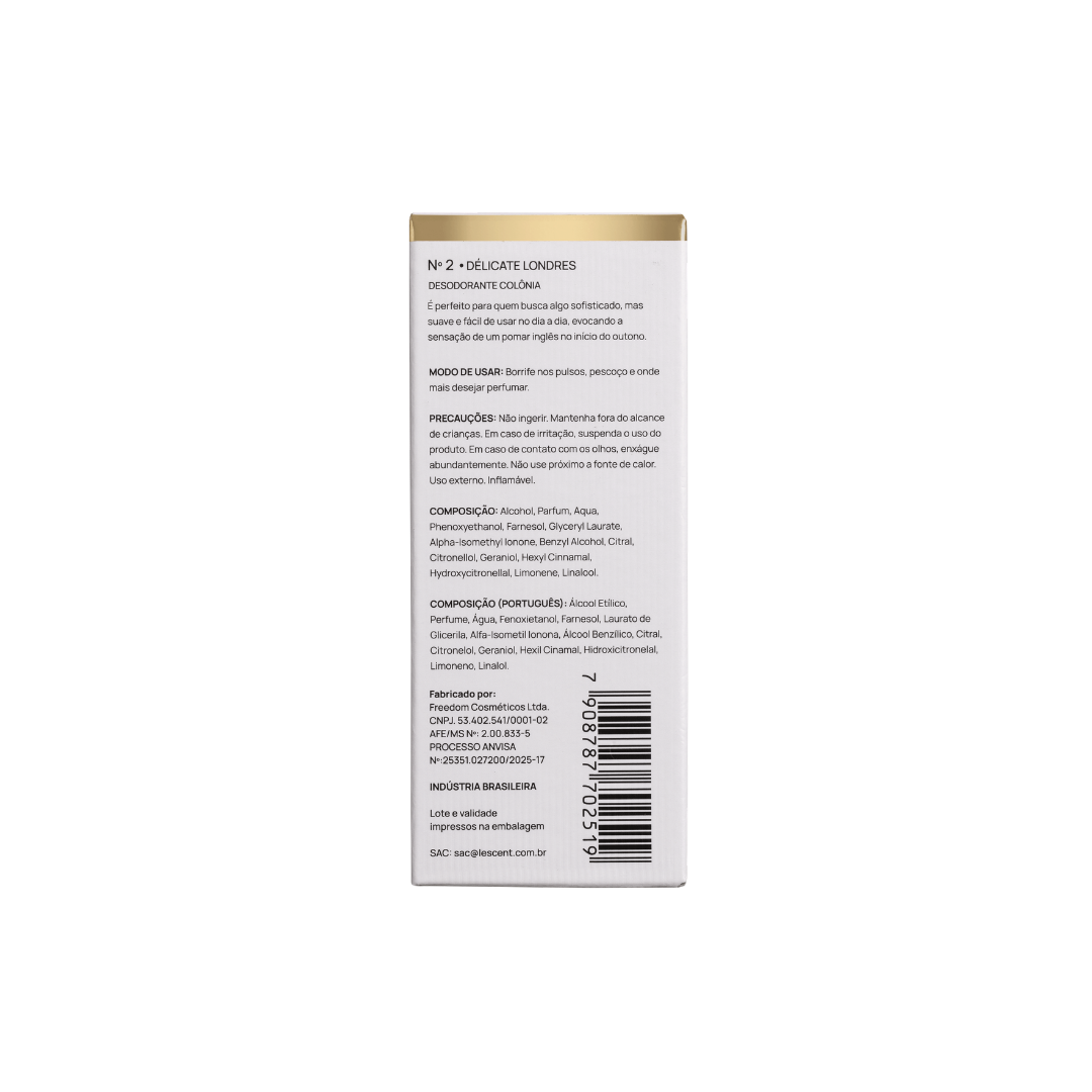 Nº 2 • Délicate Londres - 25ml
