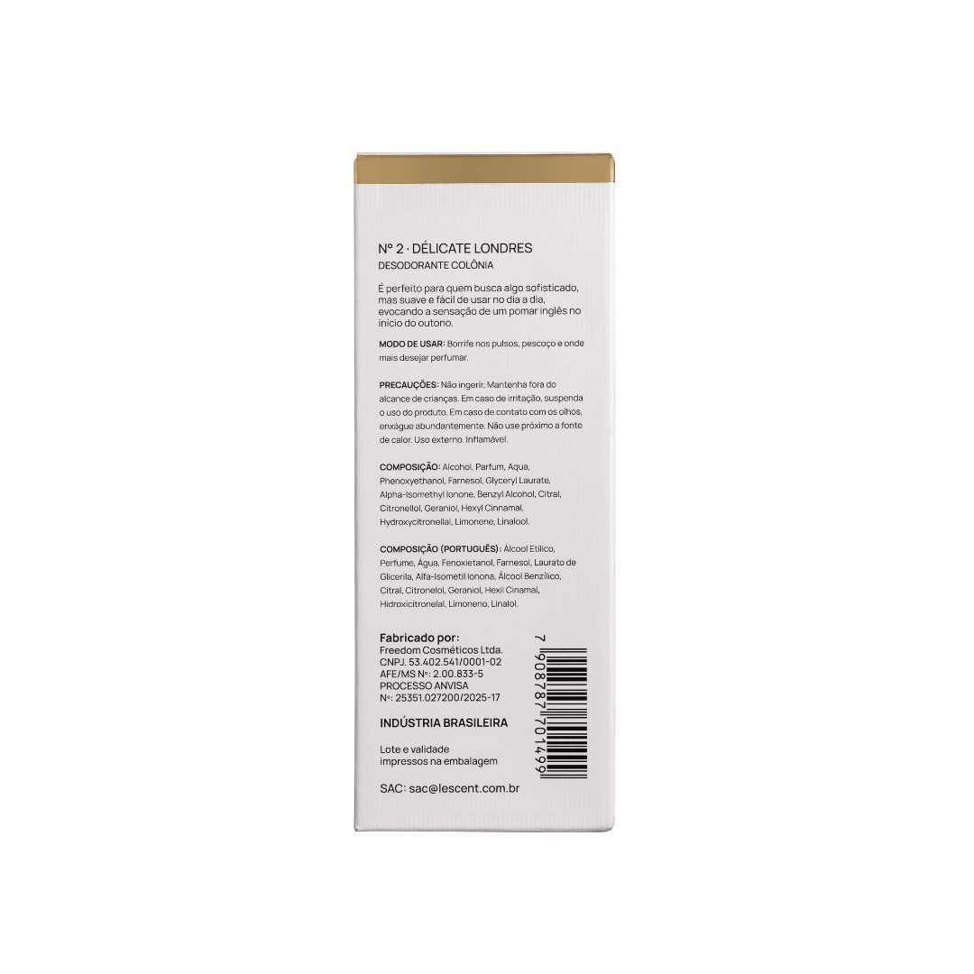 Nº 2 • Délicate Londres - 100ml