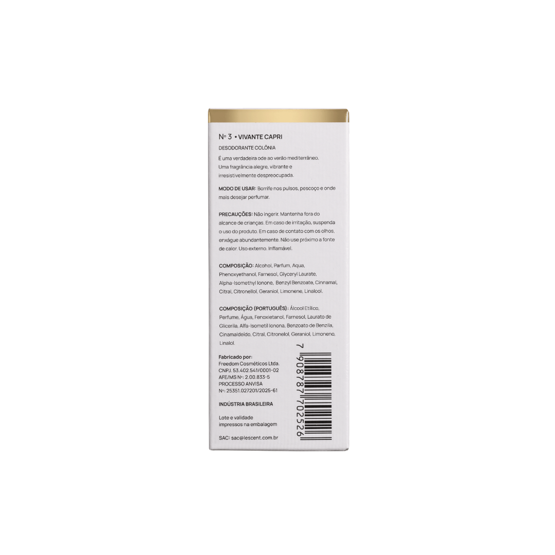 Nº 3 • Vivante Capri - 25ml