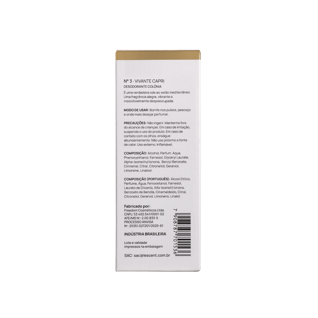 Nº 3 • Vivante Capri - 100ml