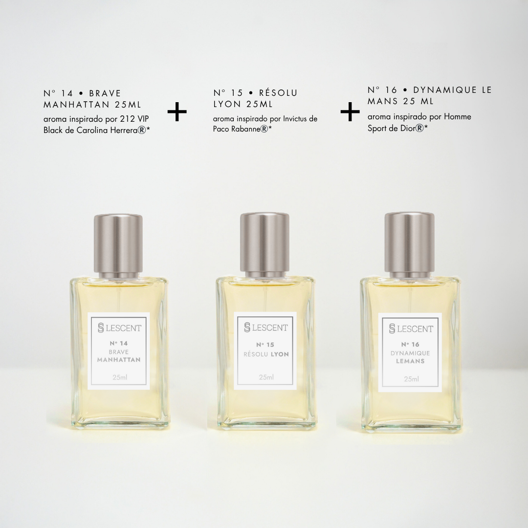 Kit Trilogia Completa Nº 14 + Nº 15 + Nº 16 | 25ml