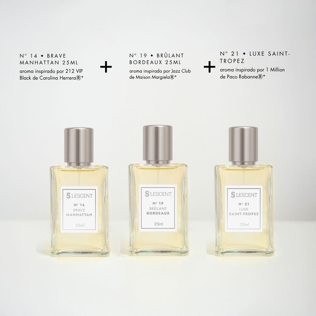 Kit Trilogia Noturna Nº 14 + Nº 19 + Nº 21 | 25ml