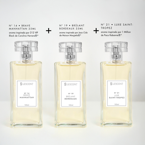 Kit Trilogia Noturna Nº 14 + Nº 19 + Nº 21 | 100ml
