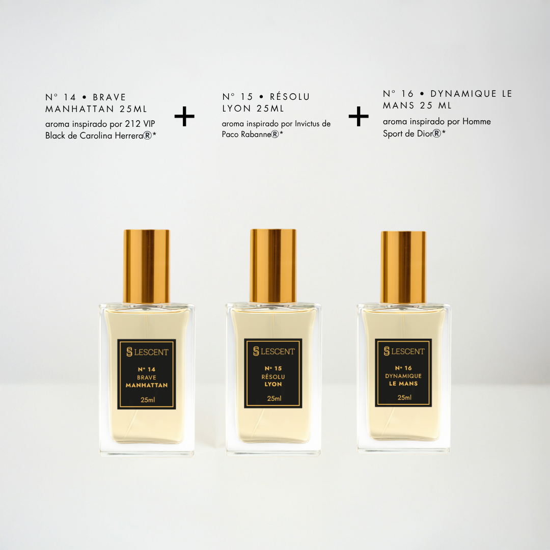 Kit Trilogia Completa Nº 14 + Nº 15 + Nº 16 | 25ml