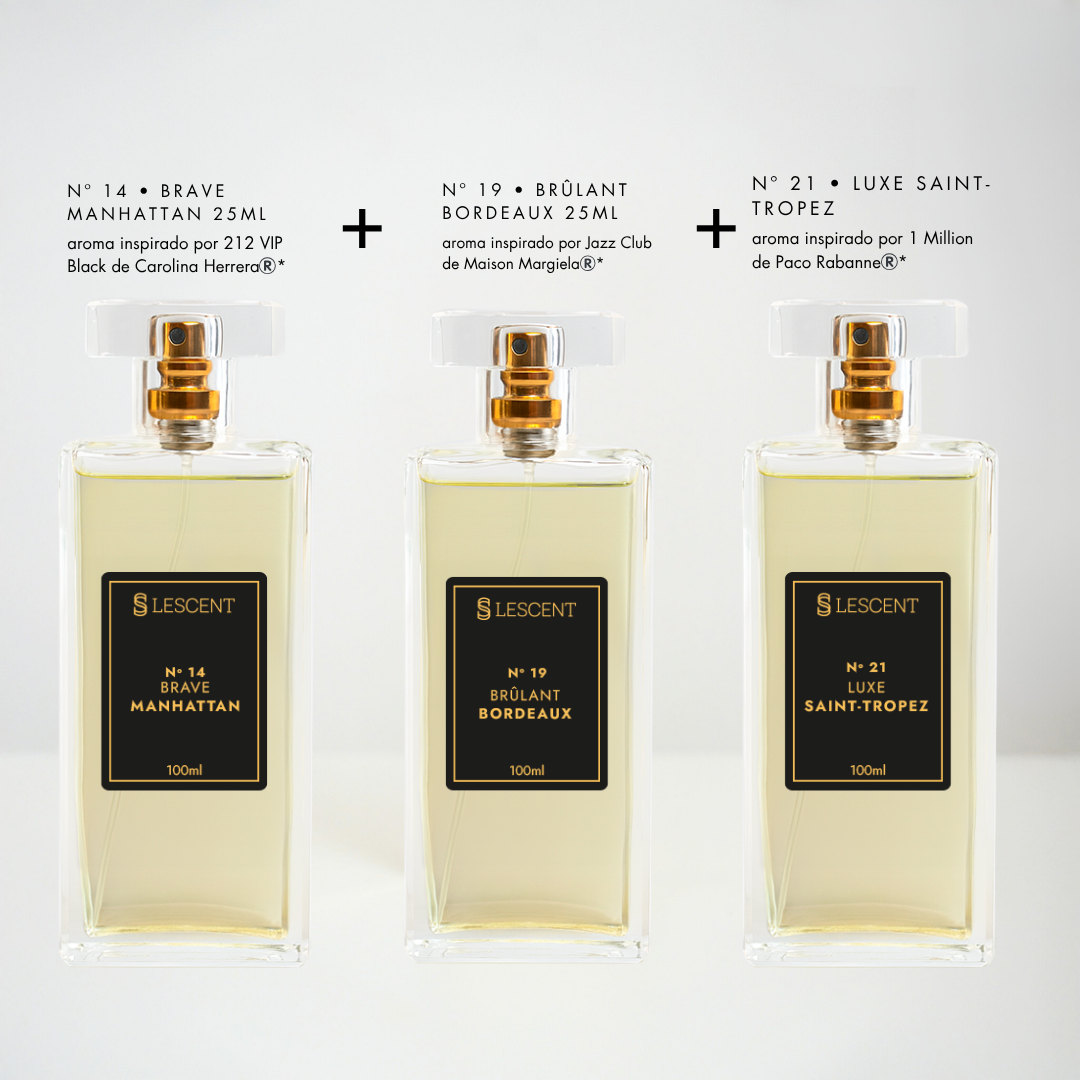 Kit Trilogia Noturna Nº 14 + Nº 19 + Nº 21 | 100ml