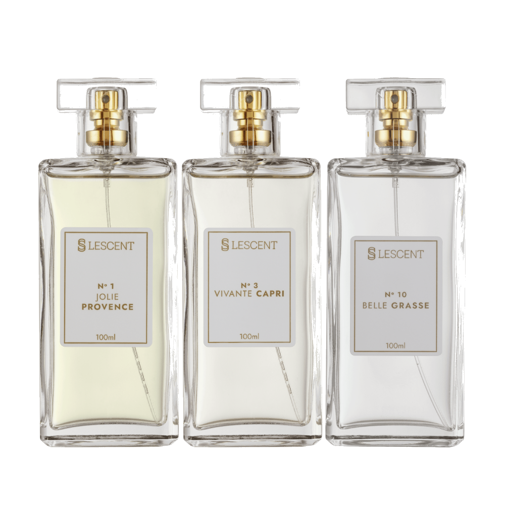 Kit Trilogia Luminosa Nº 1 + Nº 3 + Nº 10 | 100ml
