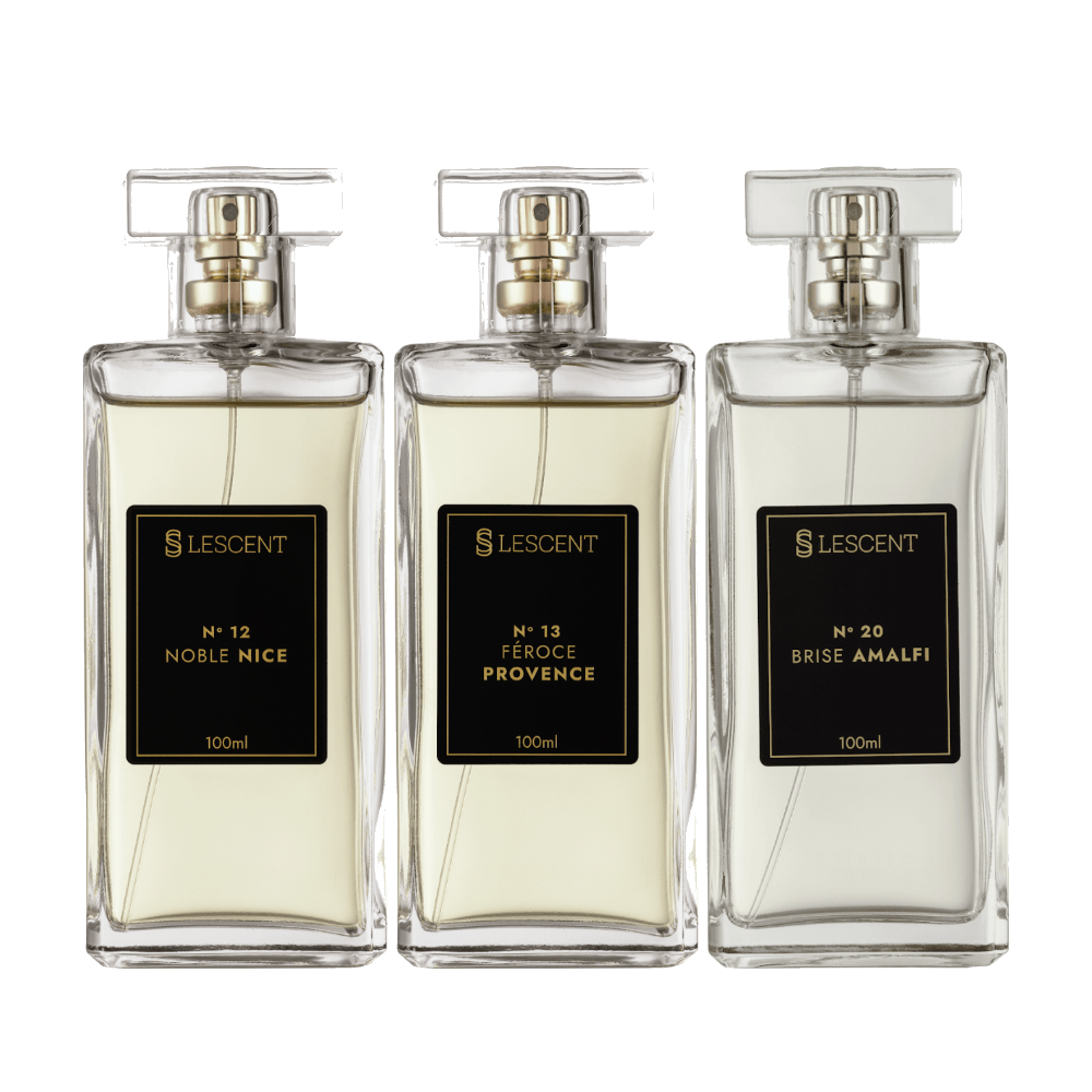 Kit Trilogia Essencial Masculina Nº 12 + Nº 13 + Nº 20 | 100ml
