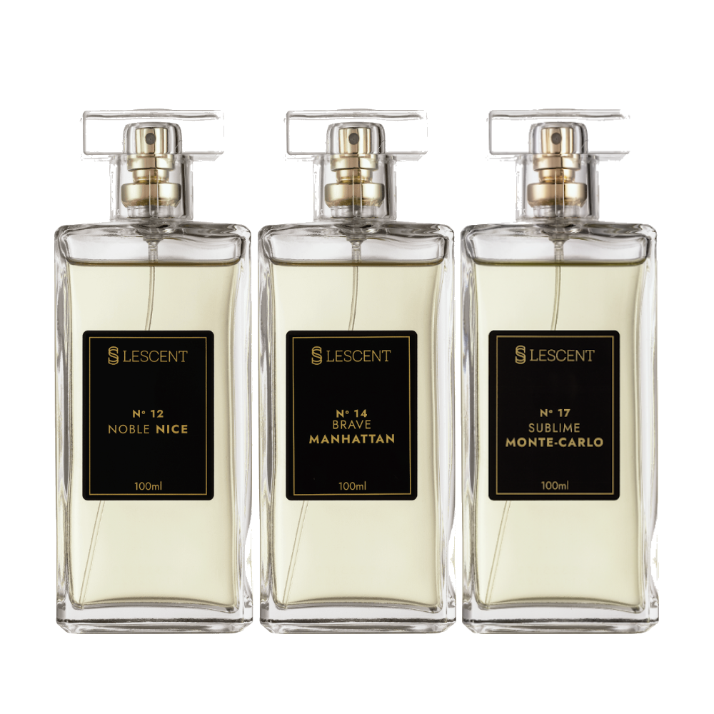 Kit Trilogia Marcante Nº 14 + Nº 12 + Nº 17 | 100ml