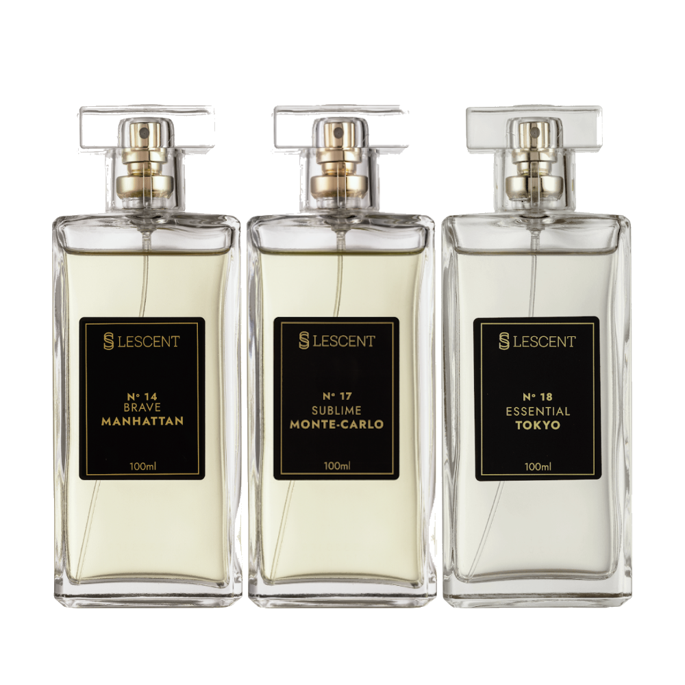 Kit Trilogia Fresh Nº 14 + Nº 17 + Nº 18 | 100ml
