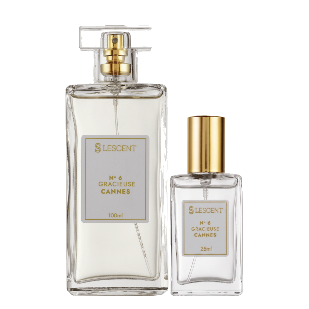 Kit Dueto Gracieuse Cannes Nº 6 | 100ml + Nº 6 | 25ml