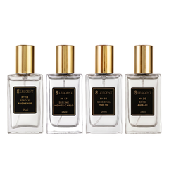 Kit Quarteto Clássico Masculinos Nº 13 + Nº 17 + Nº 18 + Nº 20 | 25ml