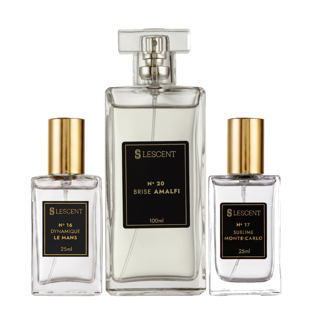 Kit Trilogia Citrus: Nº 20 | 100ml + Nº 16 + Nº 17 | 25ml