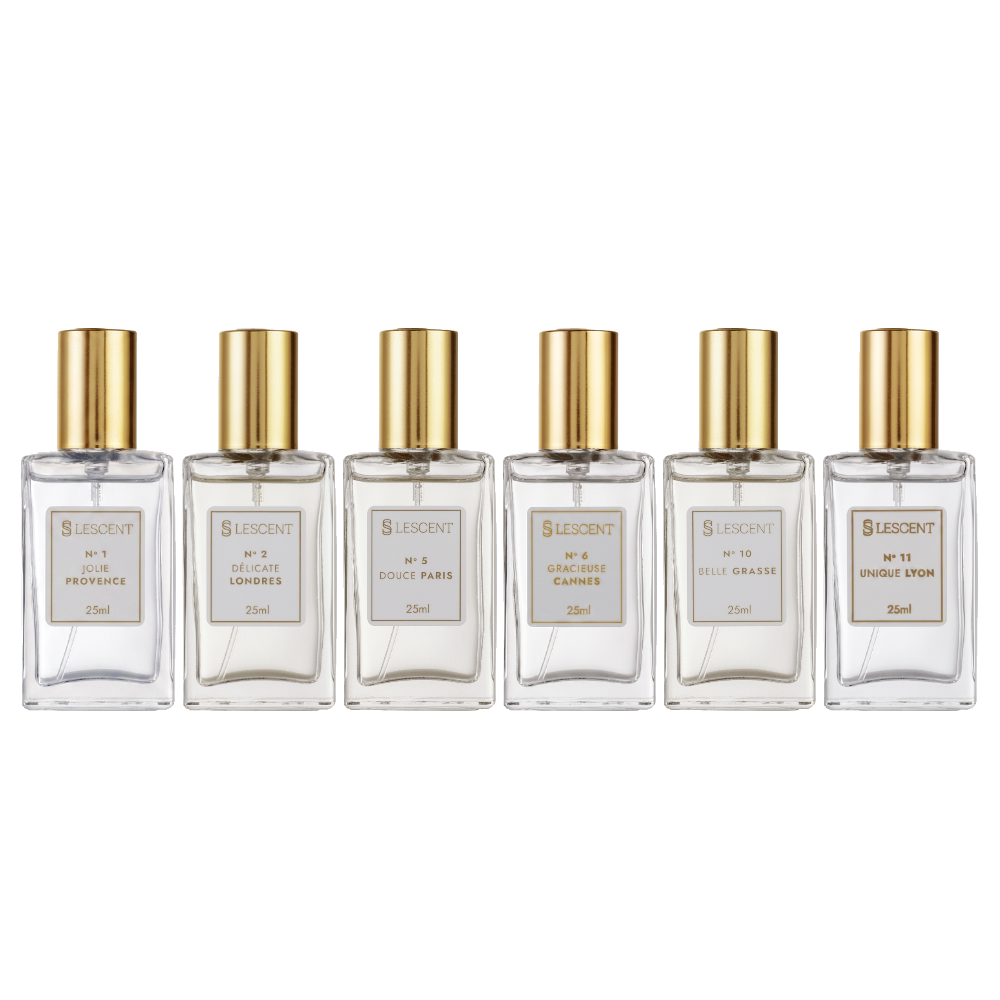Kit Sexteto Feminino Nº 1 + Nº 2 + Nº 5 + Nº 6 + Nº 10 + Nº 11 | 25ml