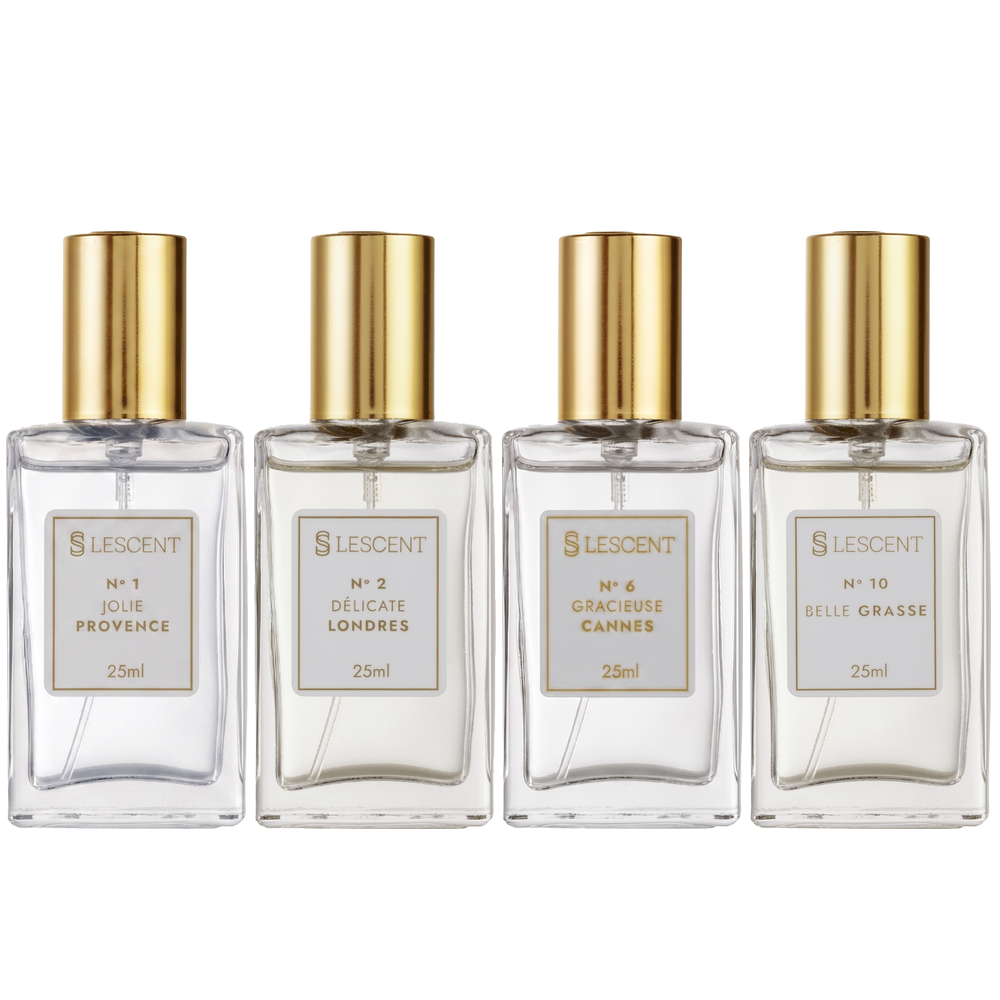 Kit Quarteto Hits Femininos Nº 1 + Nº 2 + Nº 6 + Nº 10 | 25ml