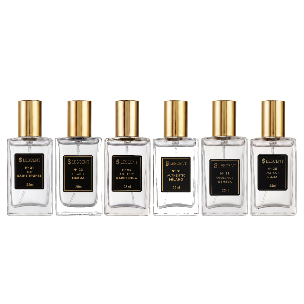 Kit Sexteto Masculino Nº 21 + Nº 23 + Nº 25 + Nº 31 + Nº 33 + Nº 35 | 25ml
