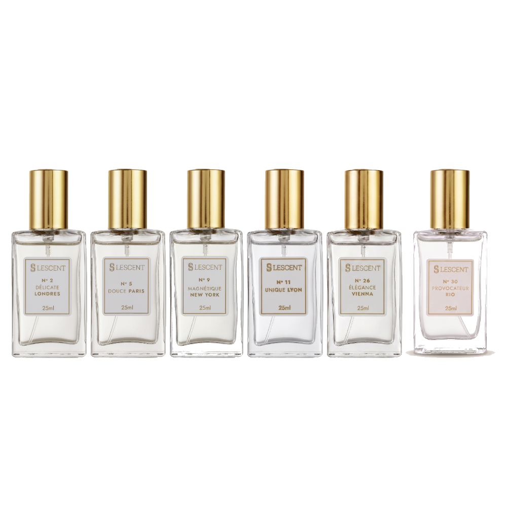 Kit Sexteto Feminino Nº 2 + Nº 5 + Nº 9 + Nº 11 + Nº 26 + Nº 30 | 25ml