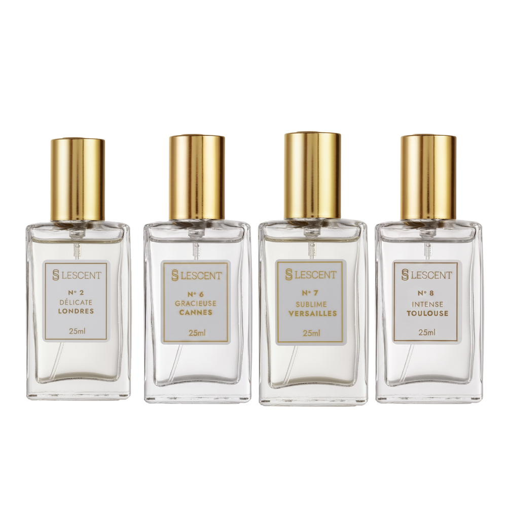 Kit Quarteto Hits Femininos Nº 2 + Nº 6 + Nº 7+ Nº 8 | 25ml