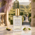 Perfume Lescent Nº 1 Jolie Provence 25ml em varanda com glicínias na Provence, com pera e groselha preta