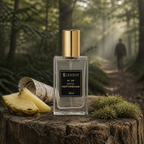 Perfume Lescent Nº 29 Royal Nottingham 25ml em clareira de floresta inglesa, com abacaxi e casca de bétula