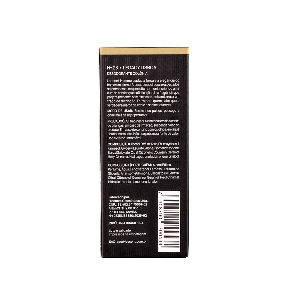Nº 23 • LEGACY LISBOA - 25ml